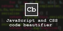 Chrome 代码高亮扩展 - JavaScript and CSS Code Beautifier